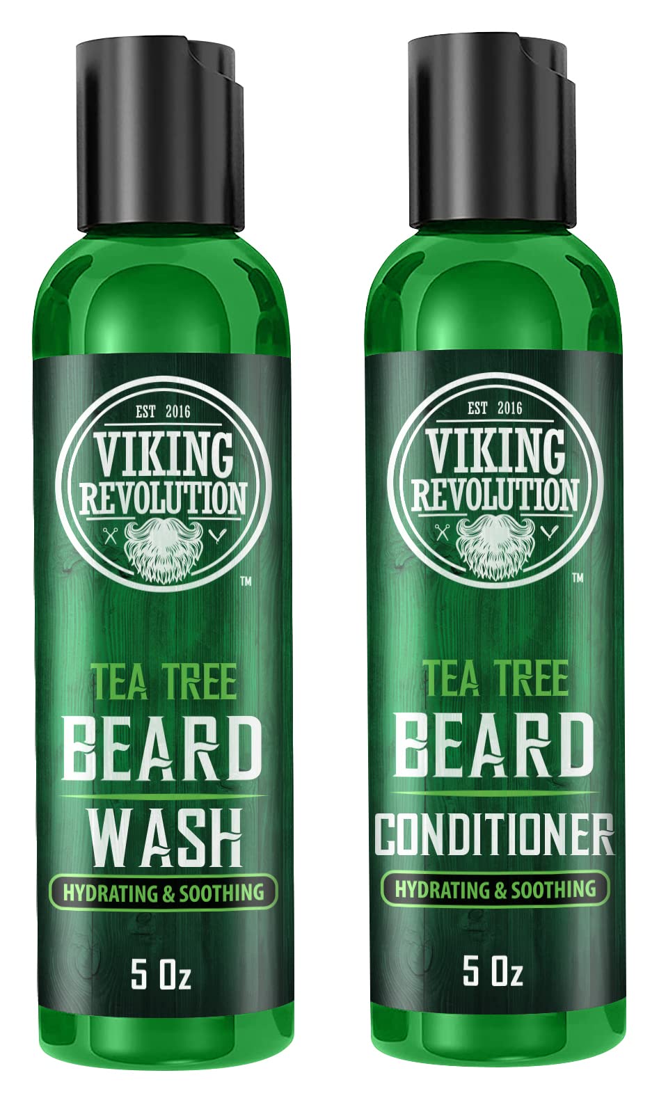 Viking Revolution Beard Care Kit on display inspires grooming routine.
