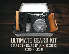 Viking Revolution beard comb pocket image demonstrates double-sided detangling on the go