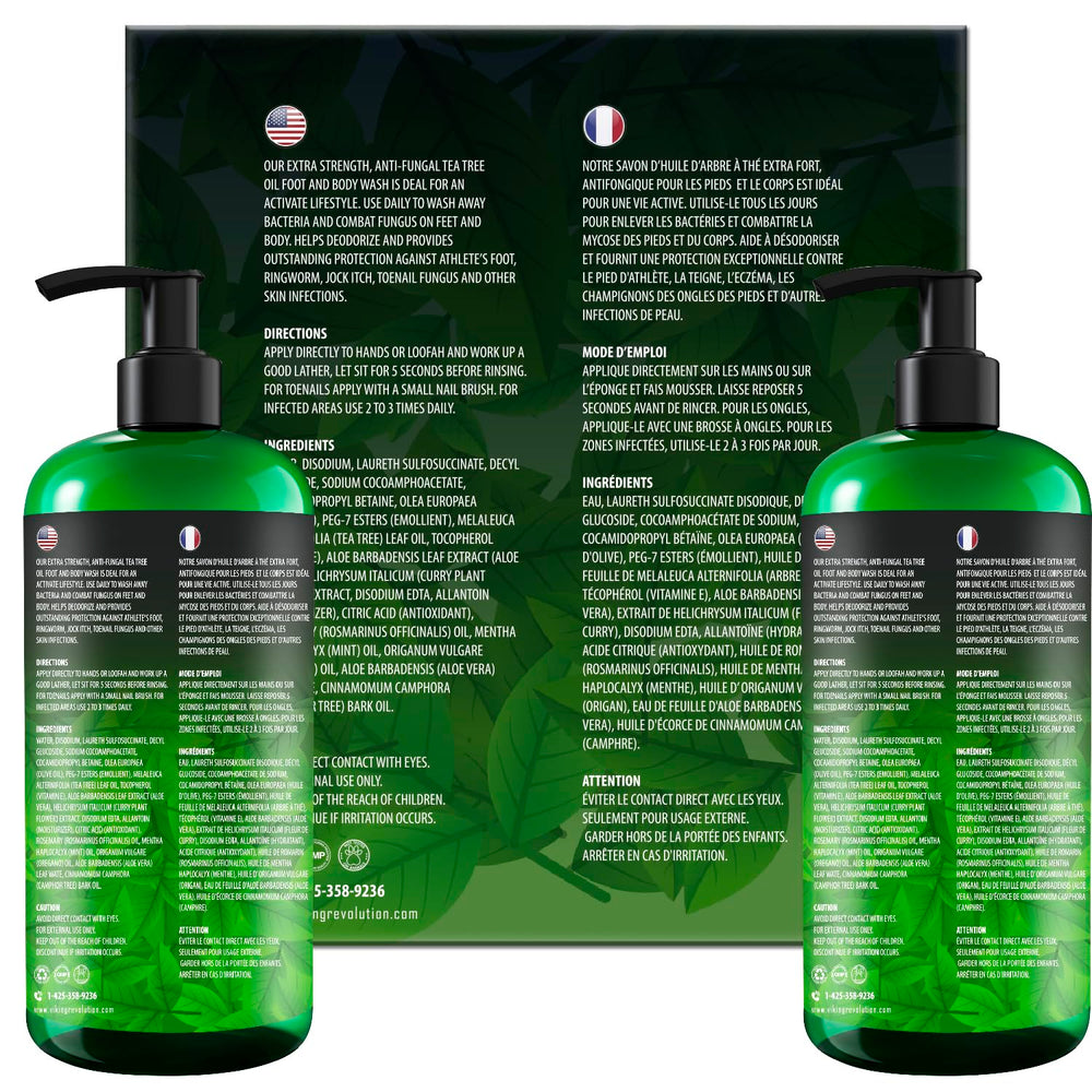 Viking Revolution body-odor-fresh scene highlights ease of use for reducing odors and itch relief.