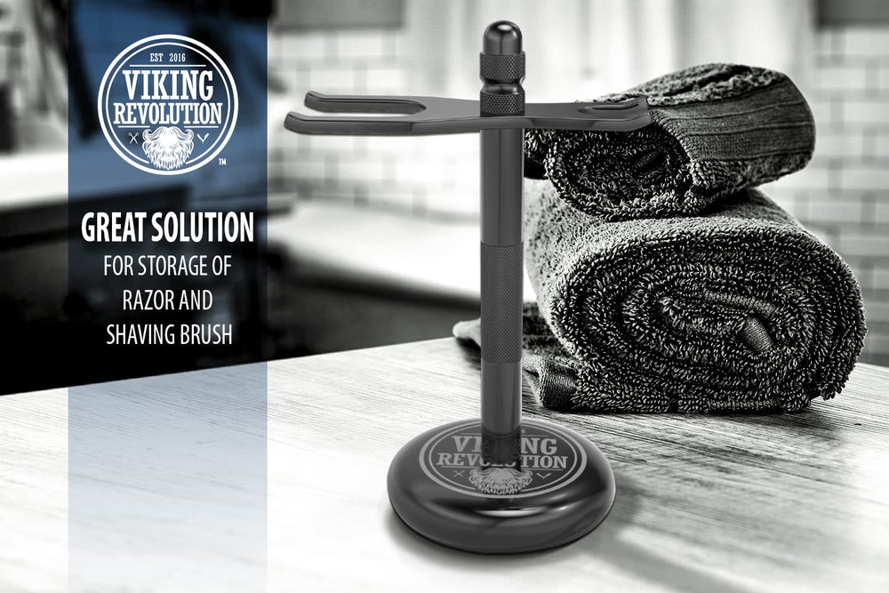 Viking Revolution compatibility with most razors and brushes ensures flexible setup