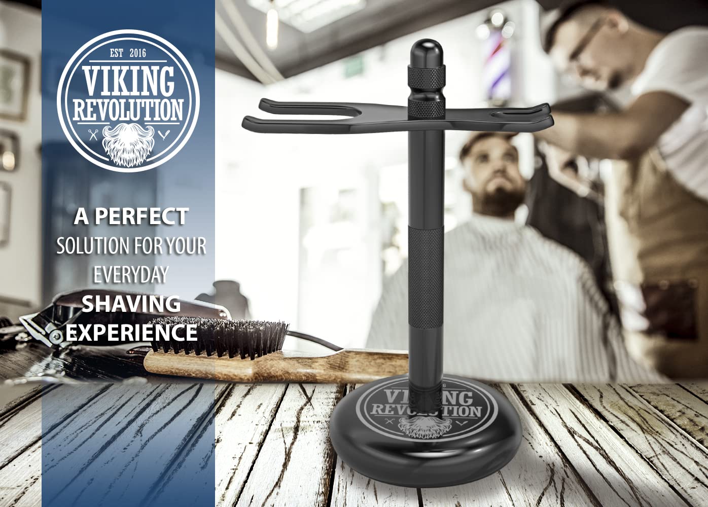 Viking Revolution elegant gunmetal finish complements any bathroom