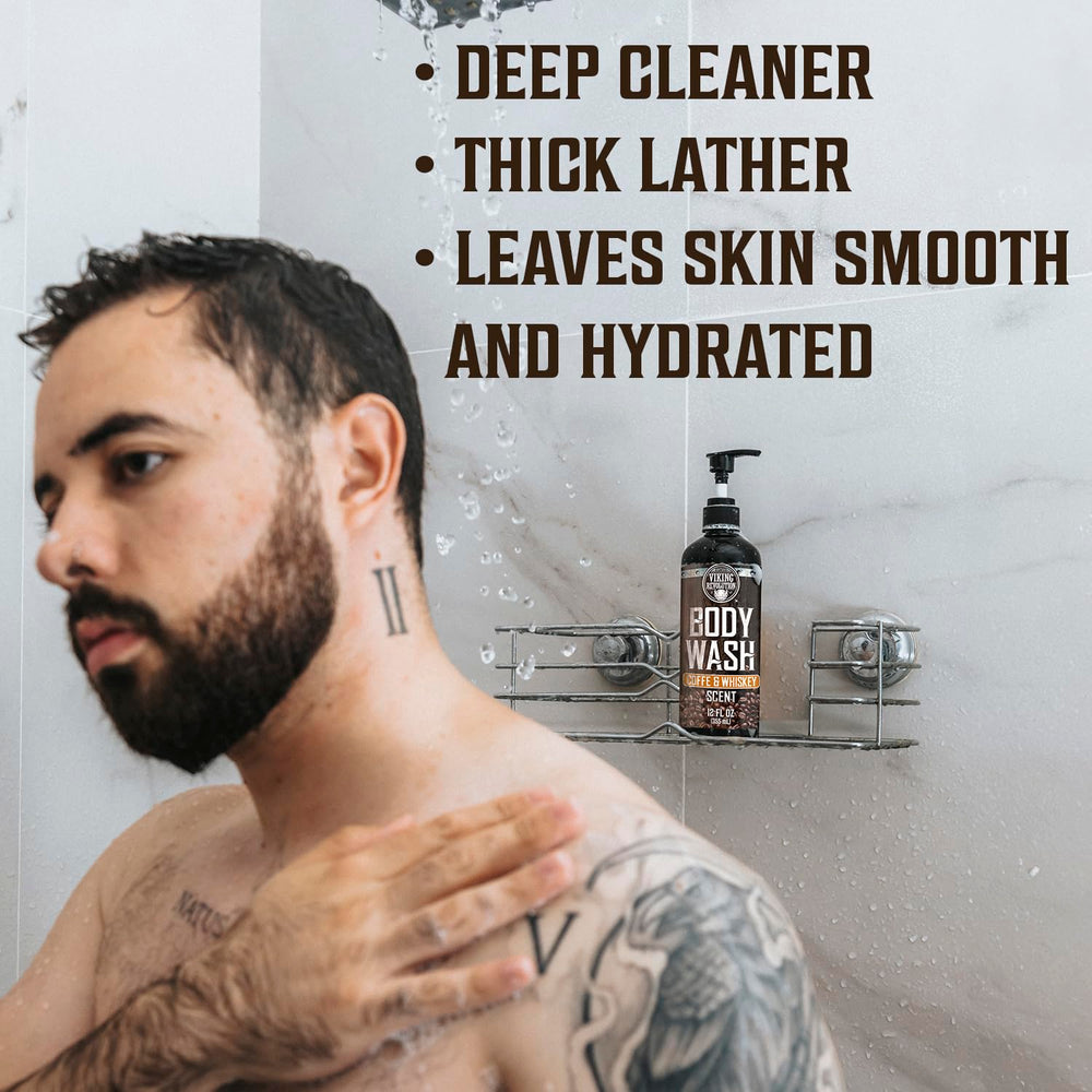 Viking Revolution Olive Oil Peach Gum ingredients close-up for natural care.