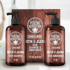 Viking Revolution sandalwood shampoo texture with rich lather for a refreshing cleanse