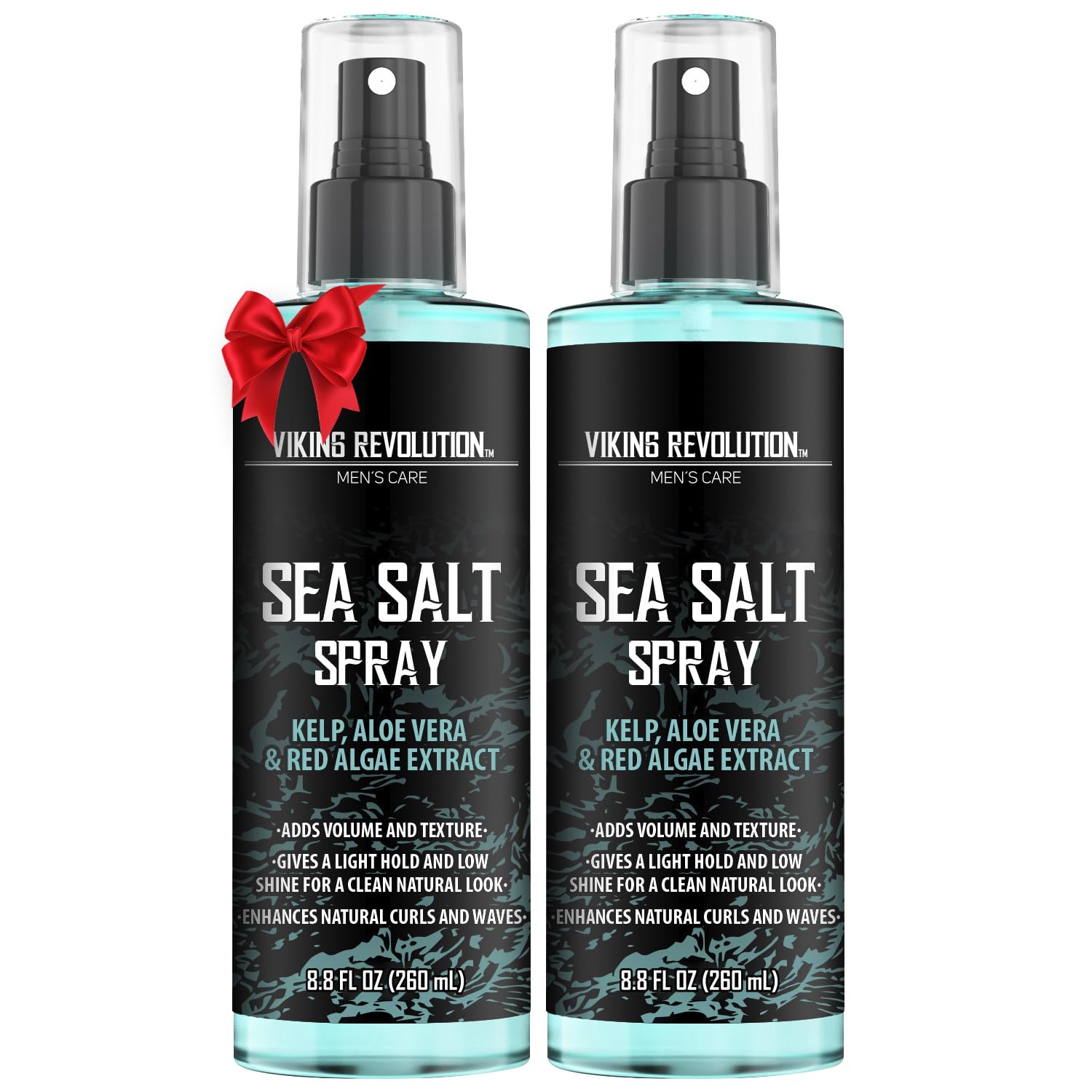 Viking Revolution Sea Salt Spray bottle highlights beach-ready texture and volume