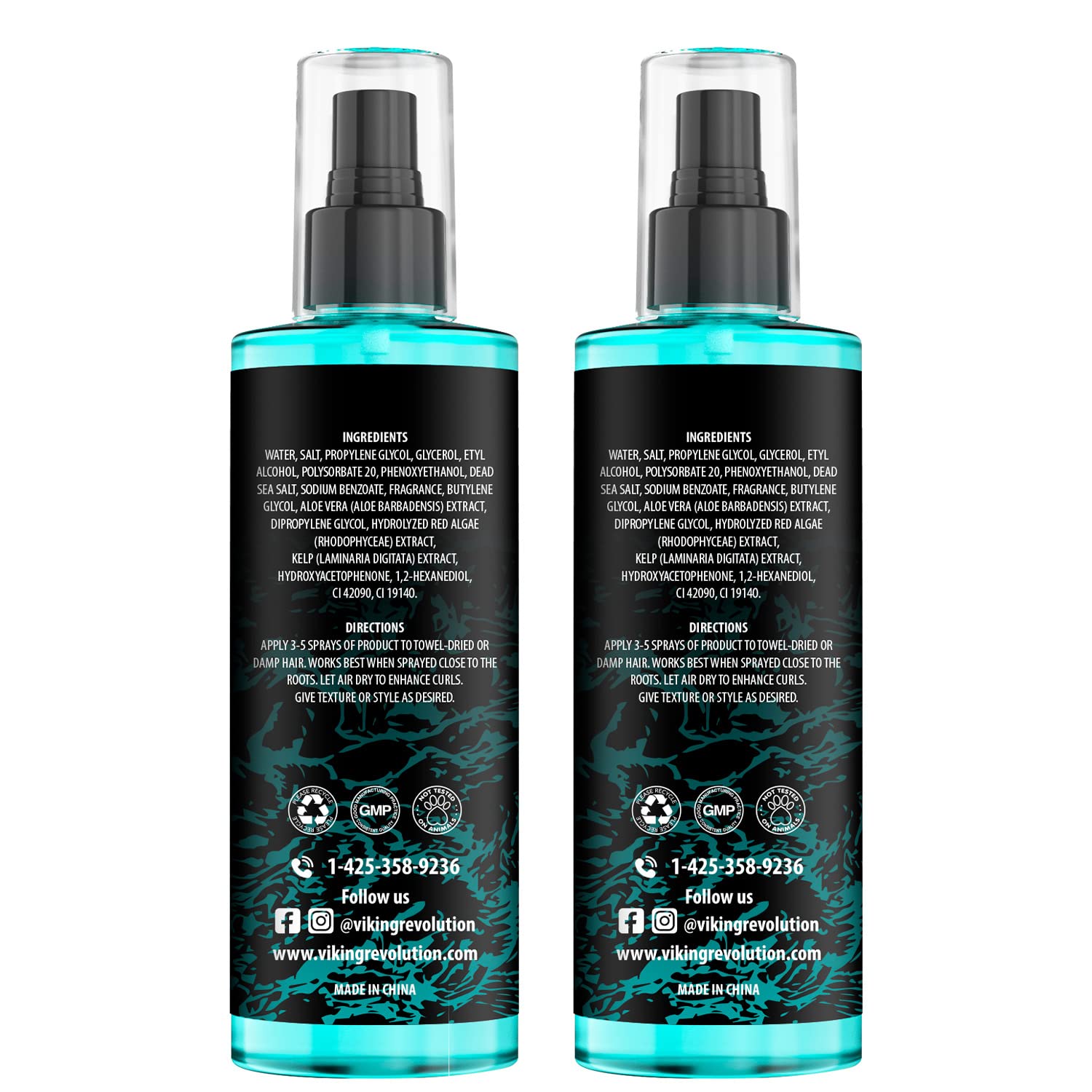Viking Revolution Sea Salt Spray 2-pack display emphasizes value and convenience