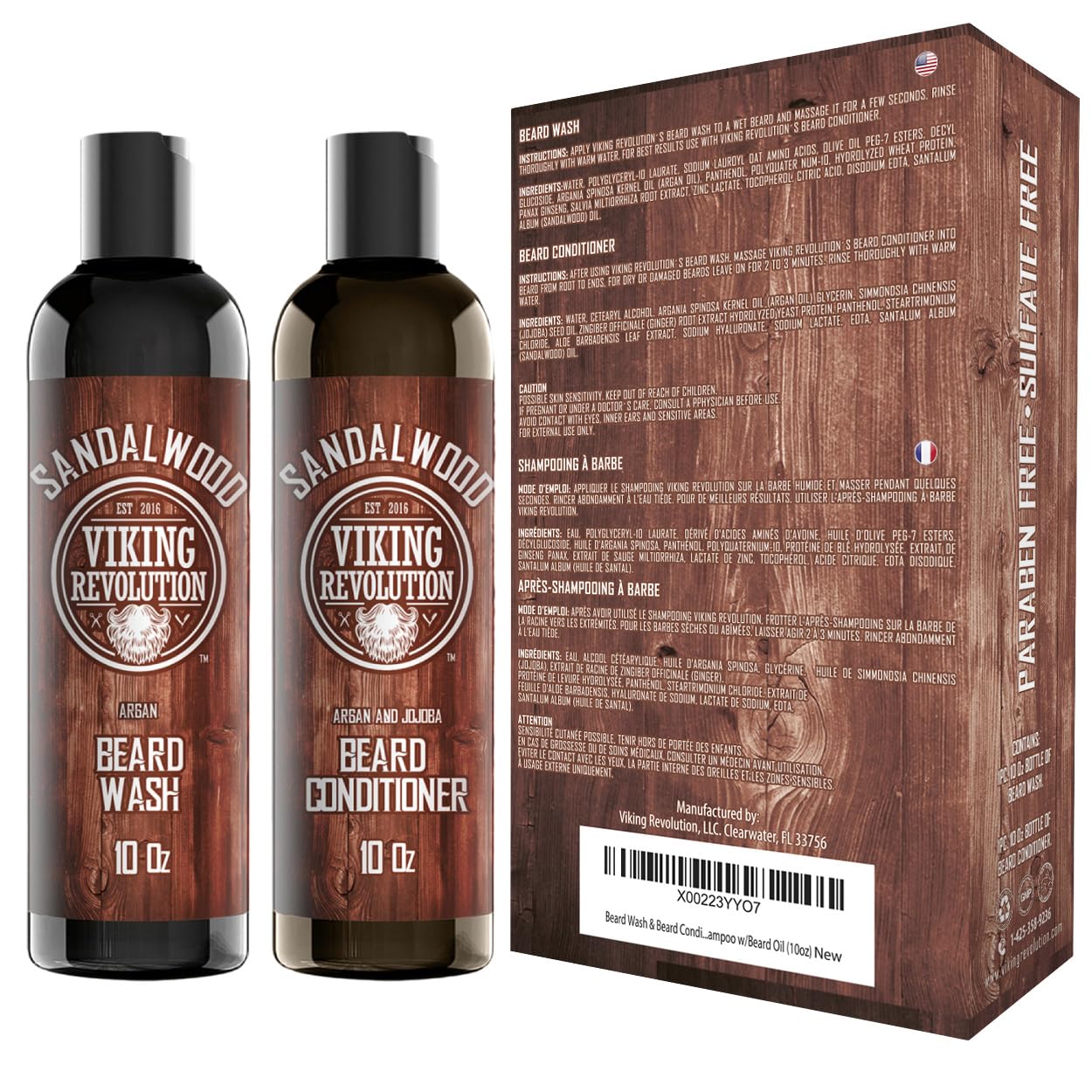 Viking Revolution soft beard after-use shows smoother, more manageable facial hair.