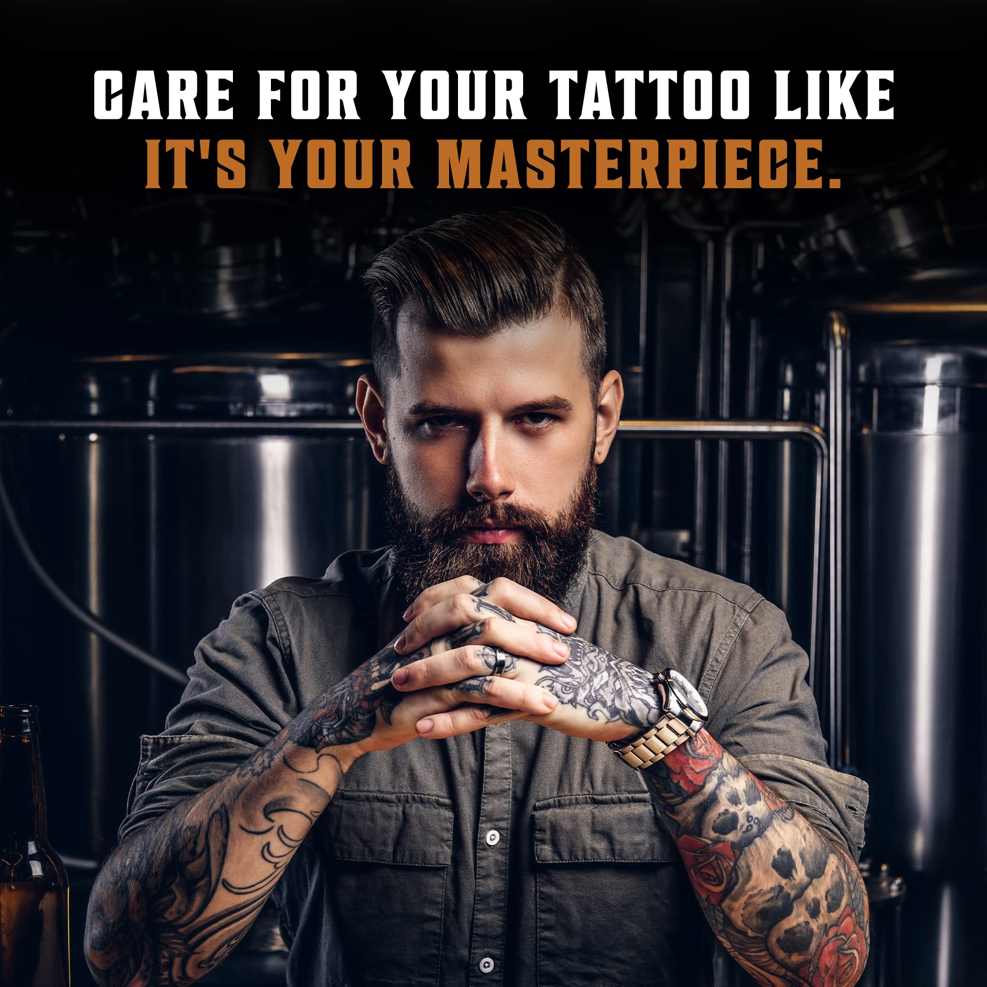 Viking Revolution tattoo care balm texture closeup creamy formula for sensitive skin
