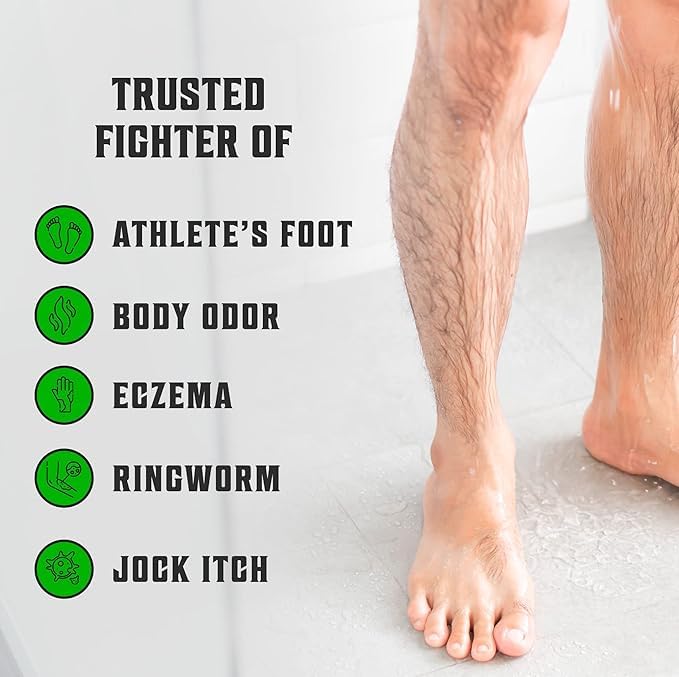 Viking Revolution Tea Tree Oil Body Wash ingredients-tea-tree showcases all-natural formula for skin balance.