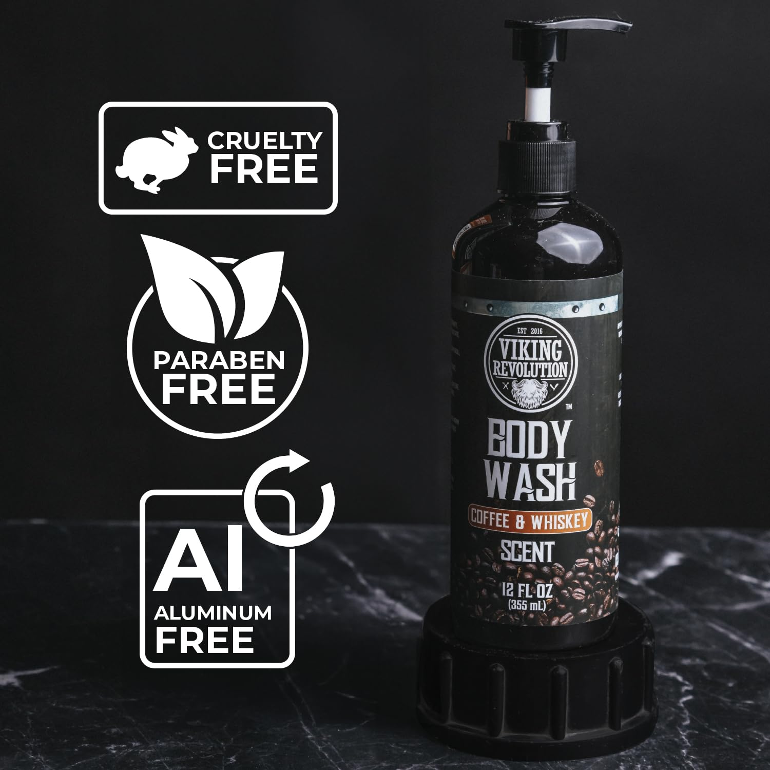 Viking Revolution Vitamin E boost close-up suggesting nourishing skincare benefits.