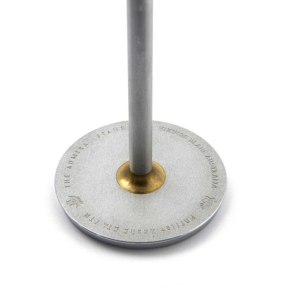 Vikings Blade Admiral stand ornate-detail emphasizes Viking-inspired craftsmanship.