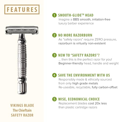 Vikings Blade Chieftain luxury case highlighting portable protection for grooming on the go