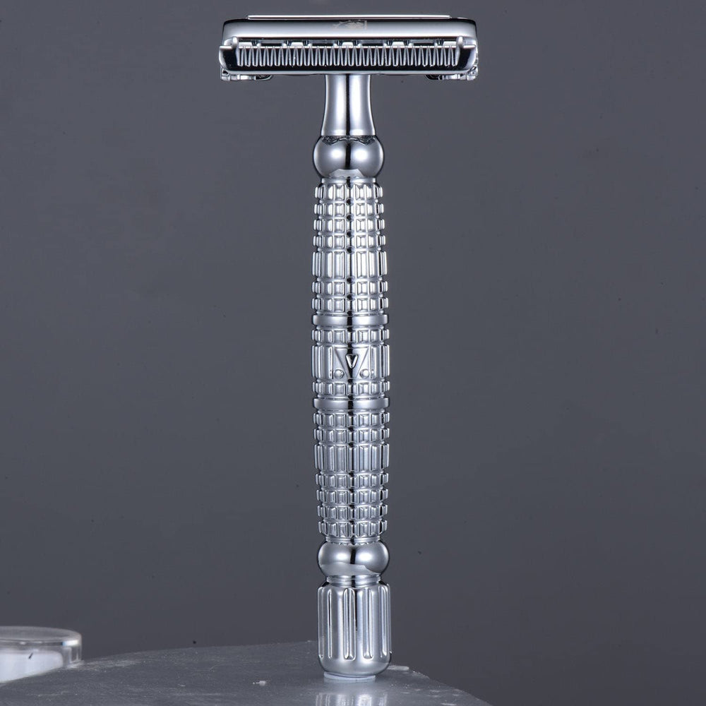Vikings Blade eco-friendly razor design emphasizes sustainability and reuse.