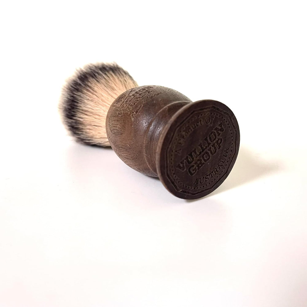 Vikings Blade wooden shaving brush lather performance speeds up rich foam.