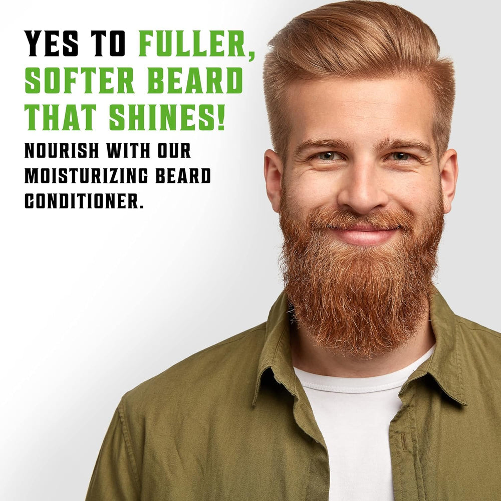 Viking Revolution argan jojoba oil bottle provides deep moisturization for beard growth.