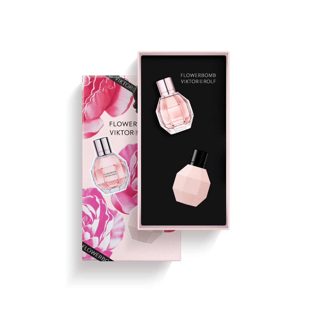 Viktor&Rolf Flowerbomb application at pulse points—knees and elbows for lasting fragrance