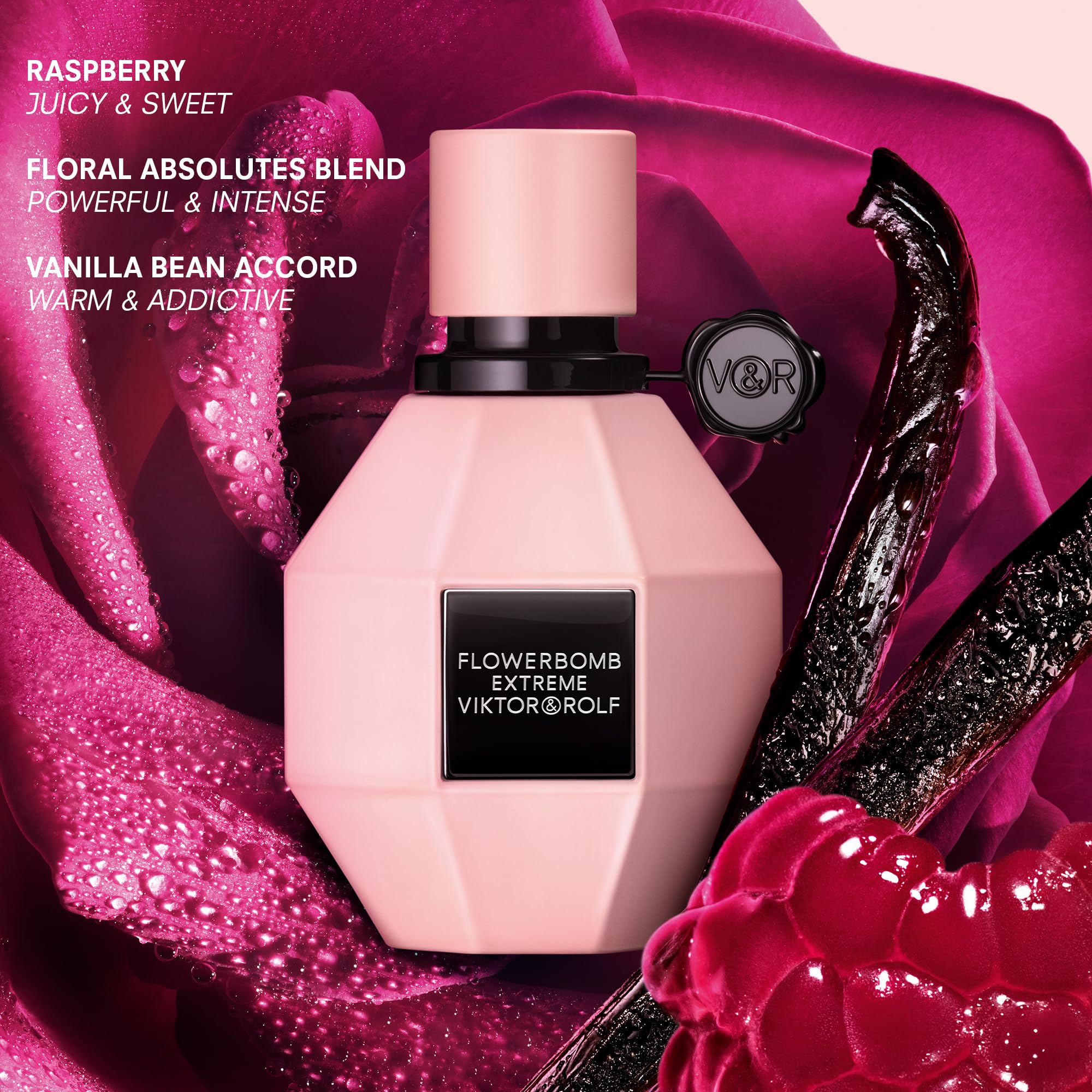 Viktor&Rolf Flowerbomb Extreme bottle 0.2oz—bold floral for statement moments