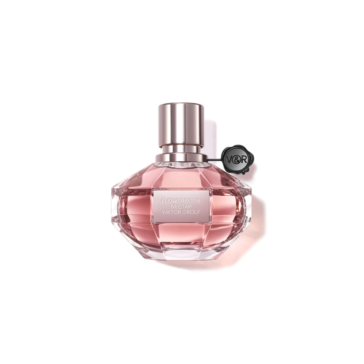 Viktor&Rolf Flowerbomb Nectar bottle shown, suggesting daily luxury and confidence.