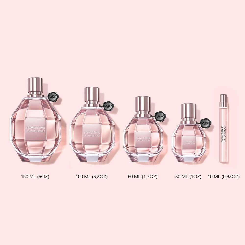 Viktor&Rolf Flowerbomb woody-amber core conveys lasting allure