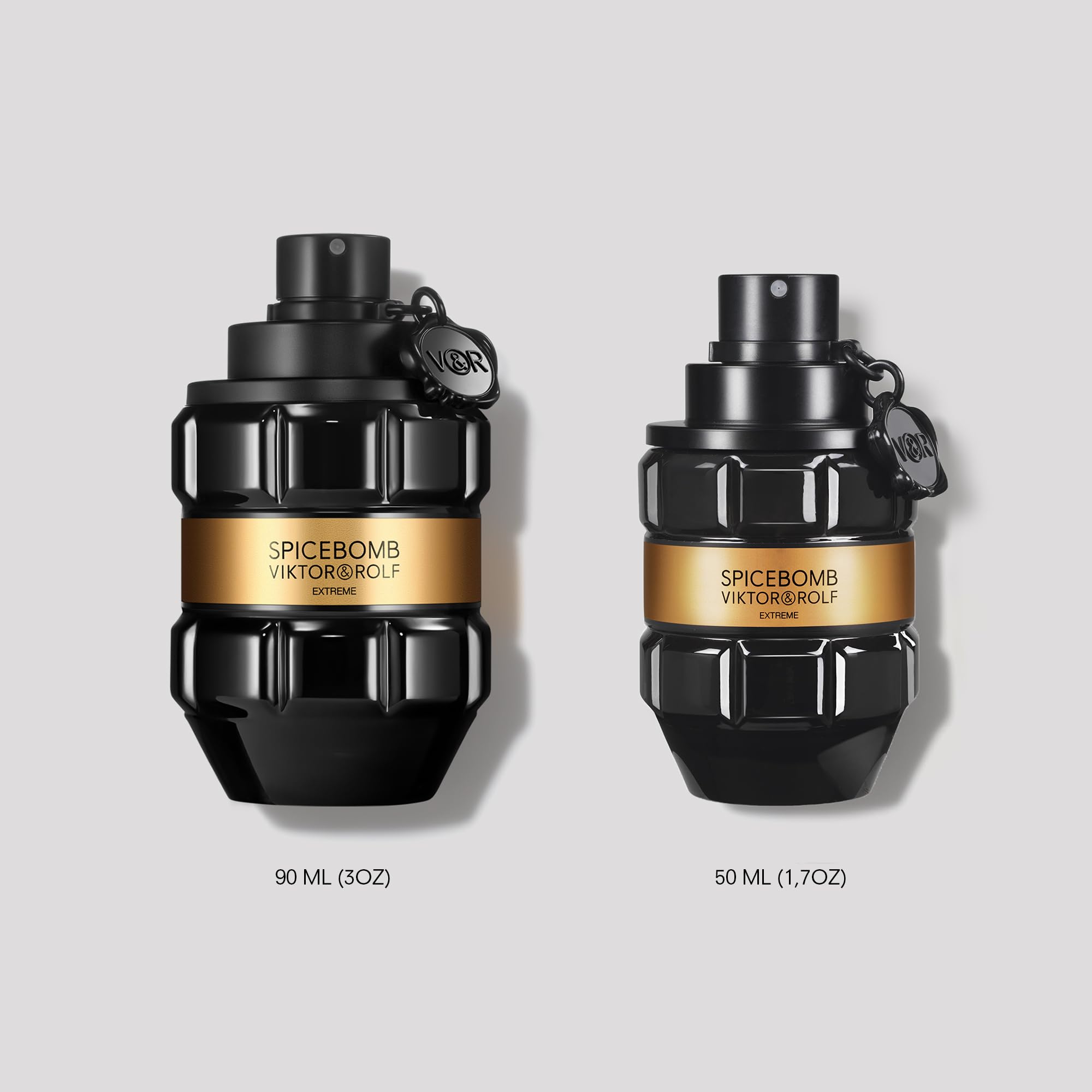 Viktor&Rolf Spicebomb Extreme box packaging close-up signals luxury gifting.