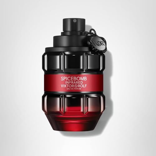 Viktor&Rolf Spicebomb Infrared lifestyle image implies confident everyday wear and signature scent aura