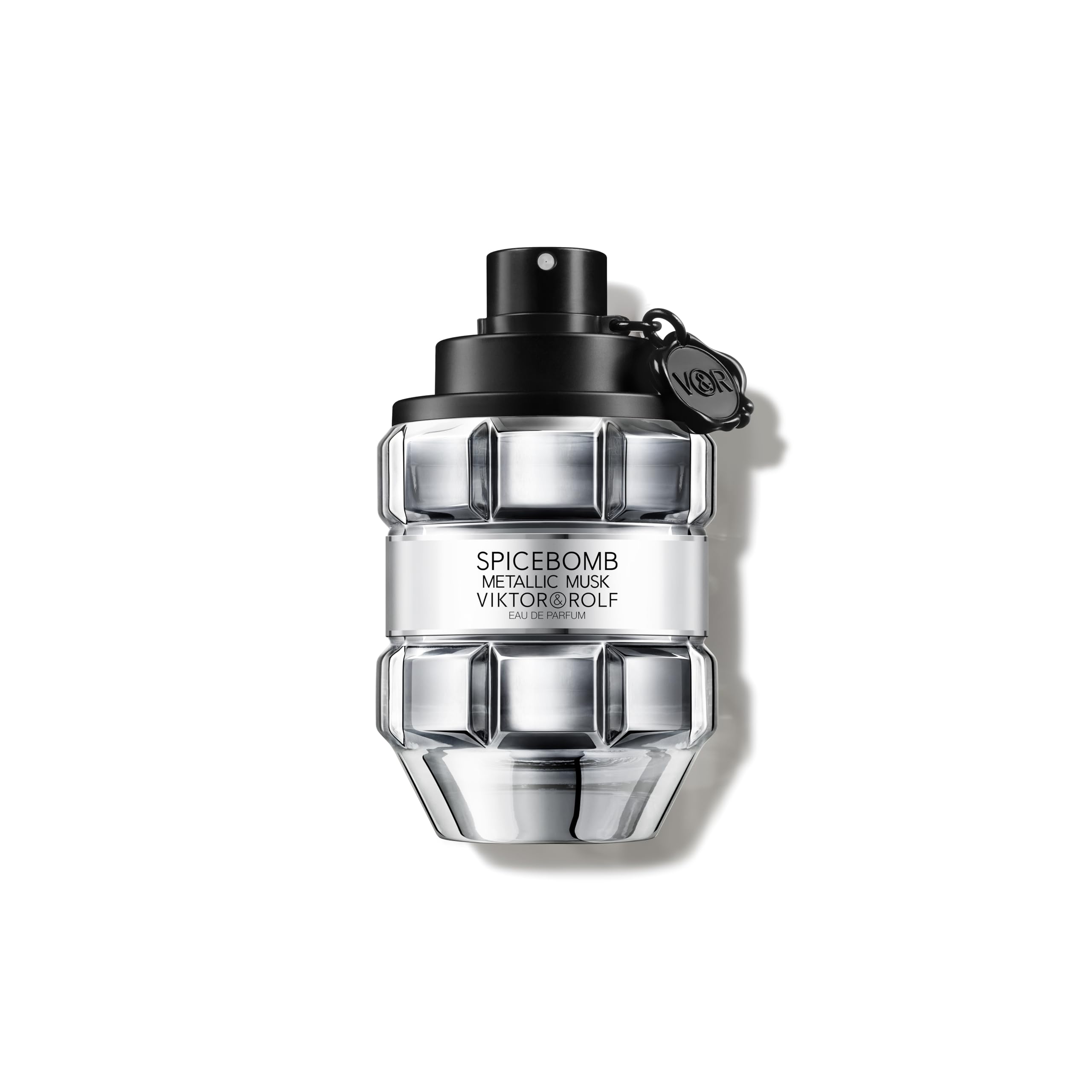 Viktor&Rolf Spicebomb Metallic Musk bottle front for bold evening impression