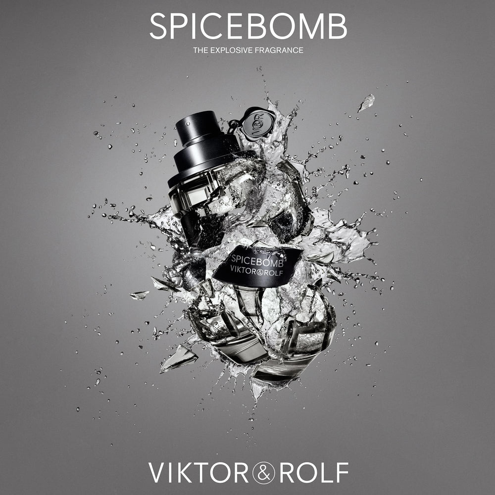 Viktor&Rolf Spicebomb base notes leather, vetiver, tobacco add depth for evenings out.