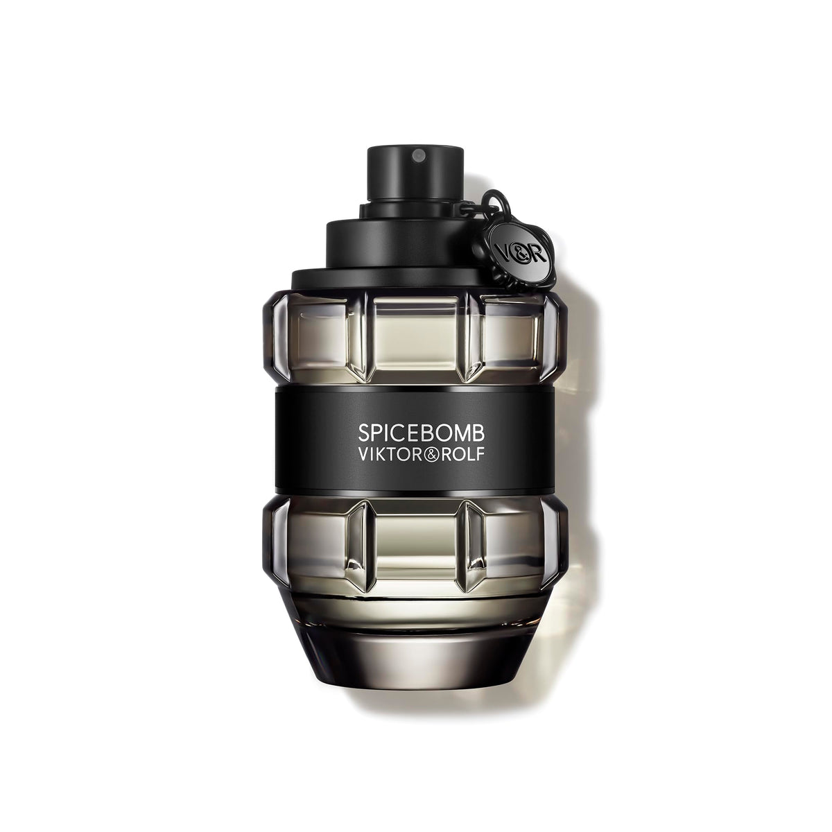 Viktor&Rolf Spicebomb bottle full view for bold evening confidence.
