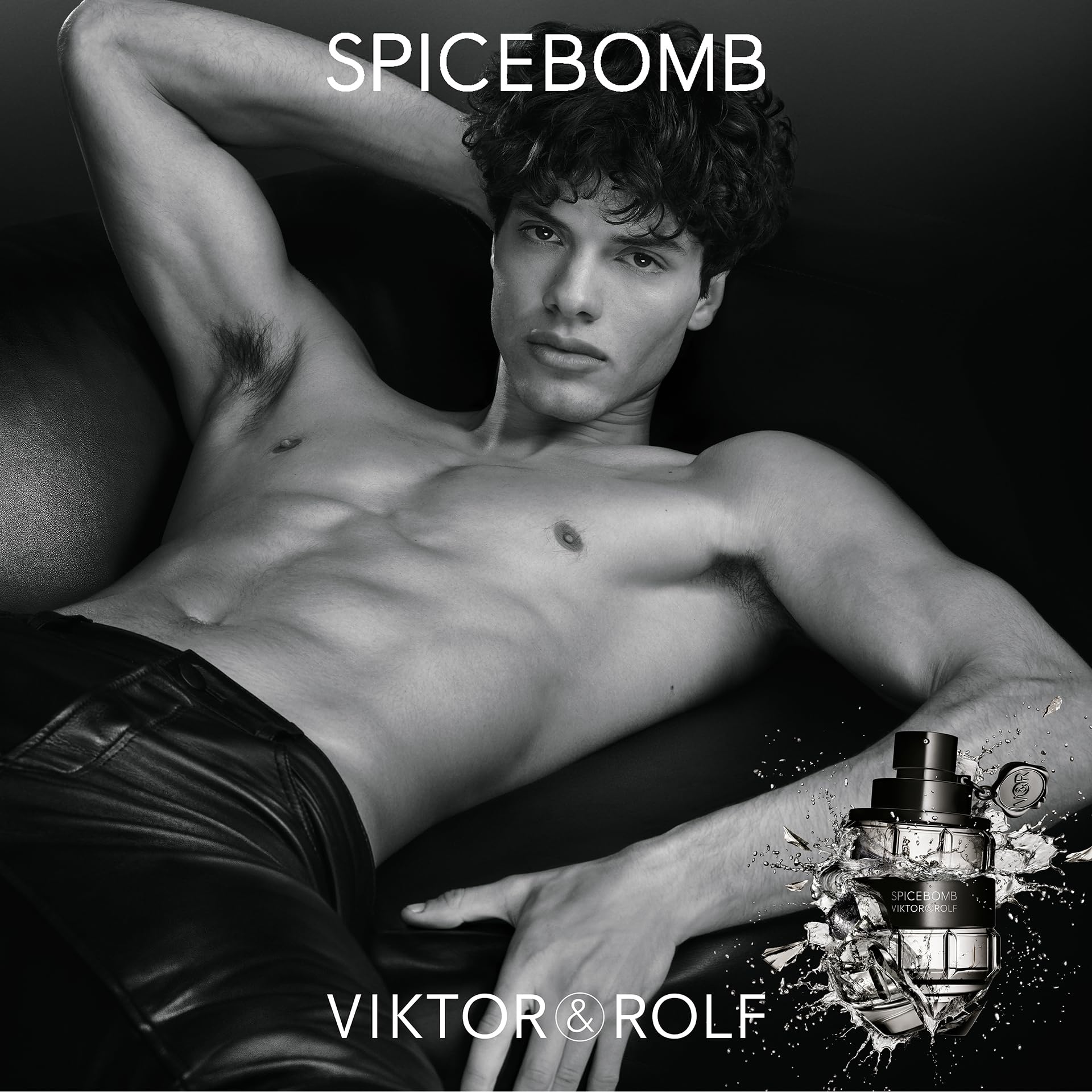 Viktor&Rolf Spicebomb middle notes cinnamon and saffron create warm spice.