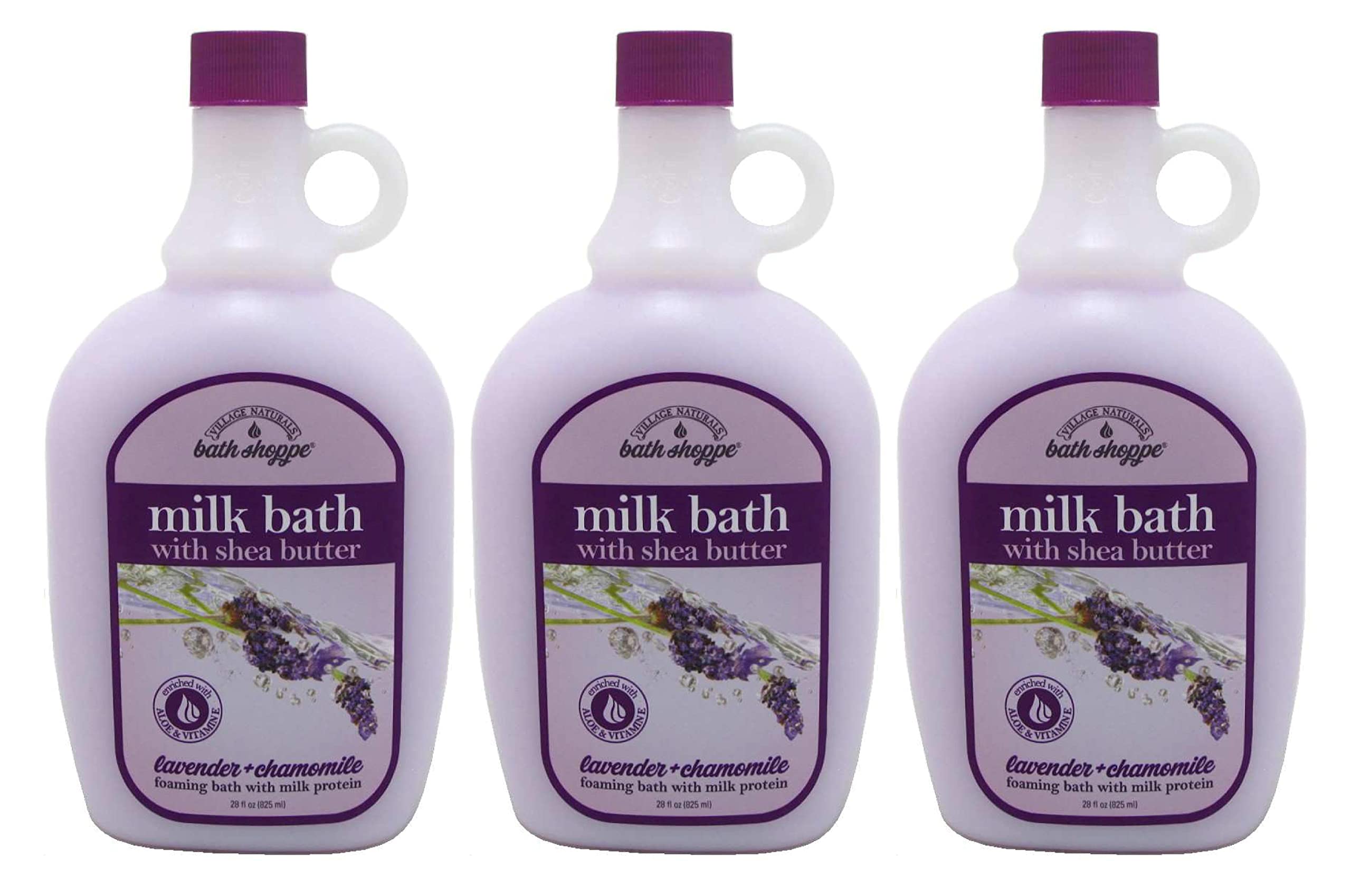 Village Naturals Therapy Lavender Bath scene invites a calming spa-like ritual at home