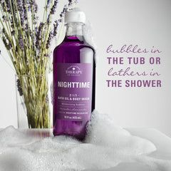 Village Naturals Therapy Nighttime Relief lavender chamomile fragrance promotes relaxing mood