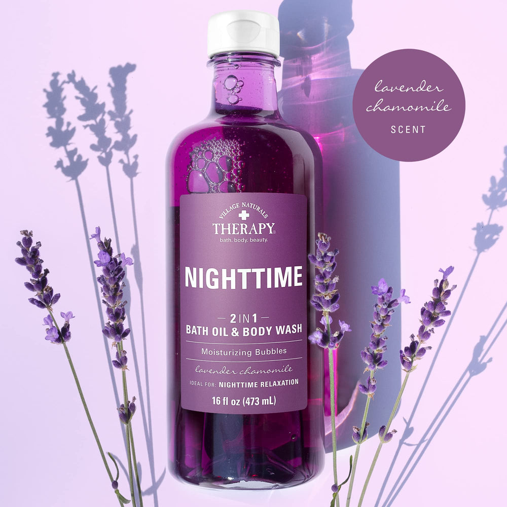 Village Naturals Therapy Nighttime Relief USA-made cruelty-free formula