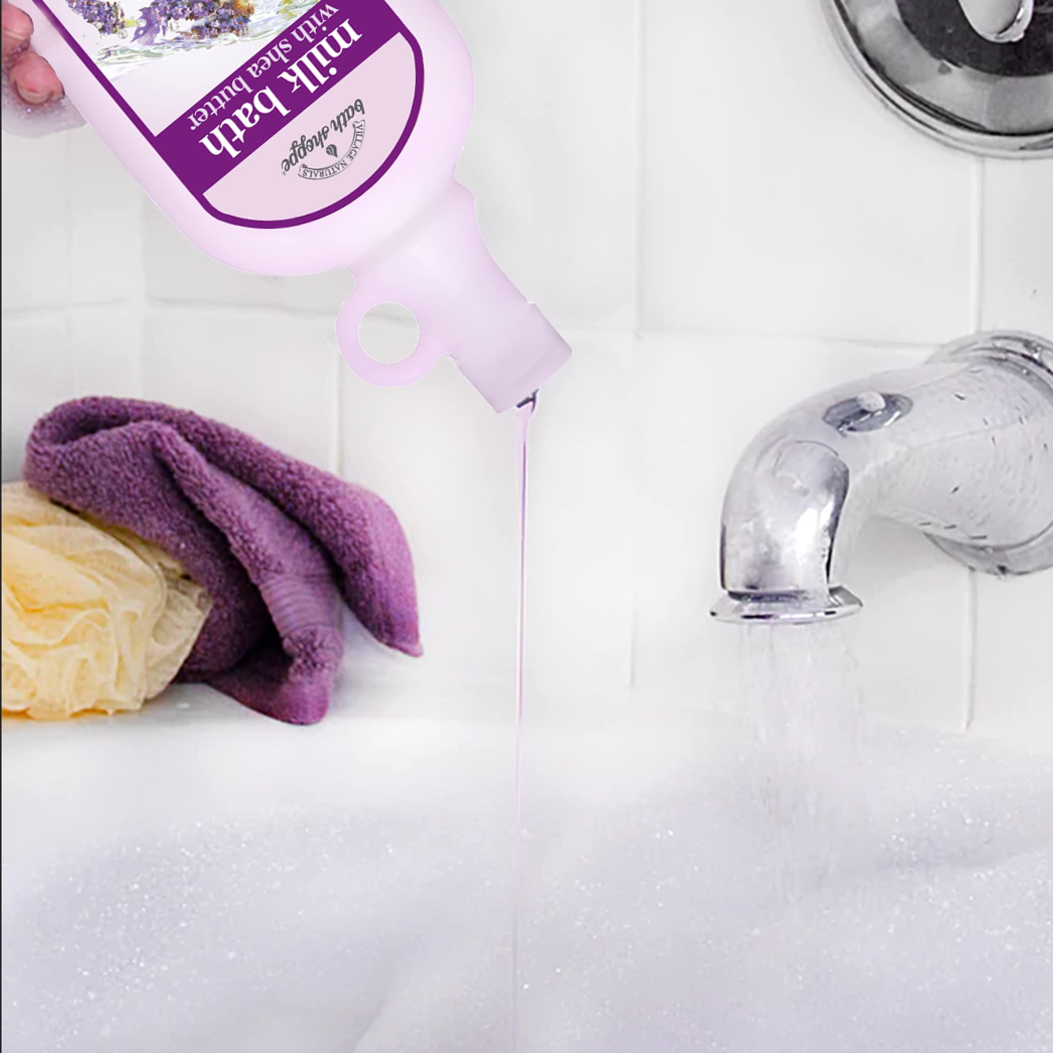 Village Naturals USA-made bath care cruelty-free product image.