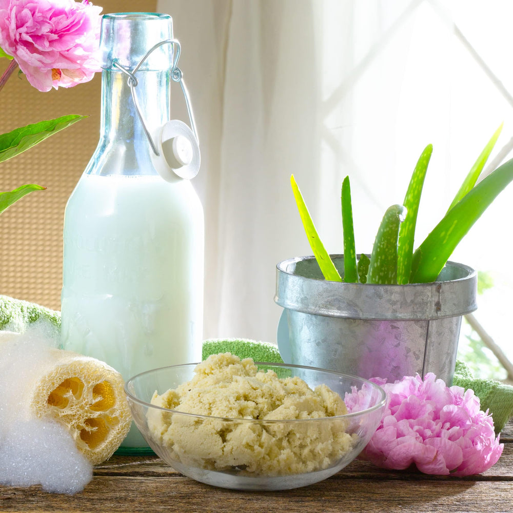 Village Naturals Bath Shoppe foamy bath for relaxing soak