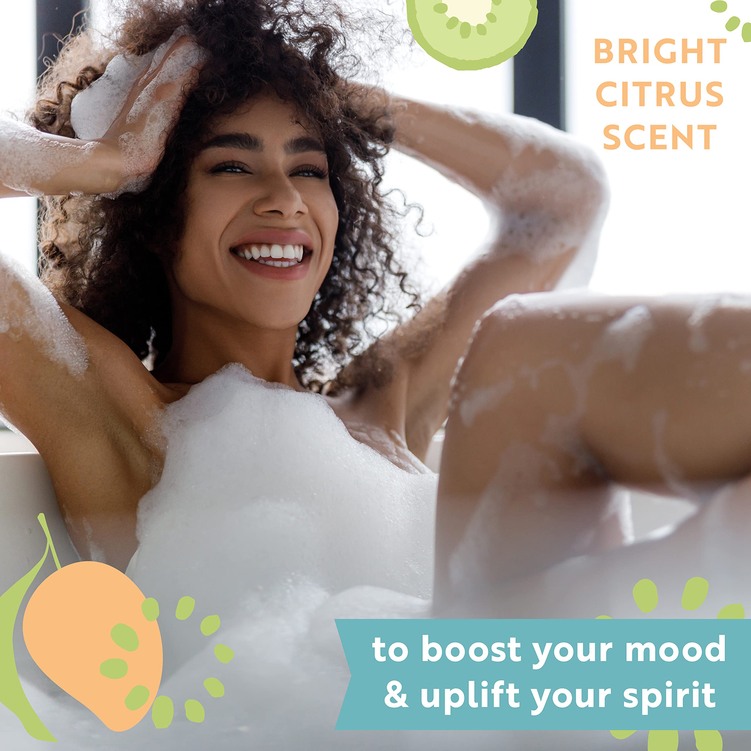 Village Naturals Therapy Hydrate bath creates a relaxing spa-like tub experience
