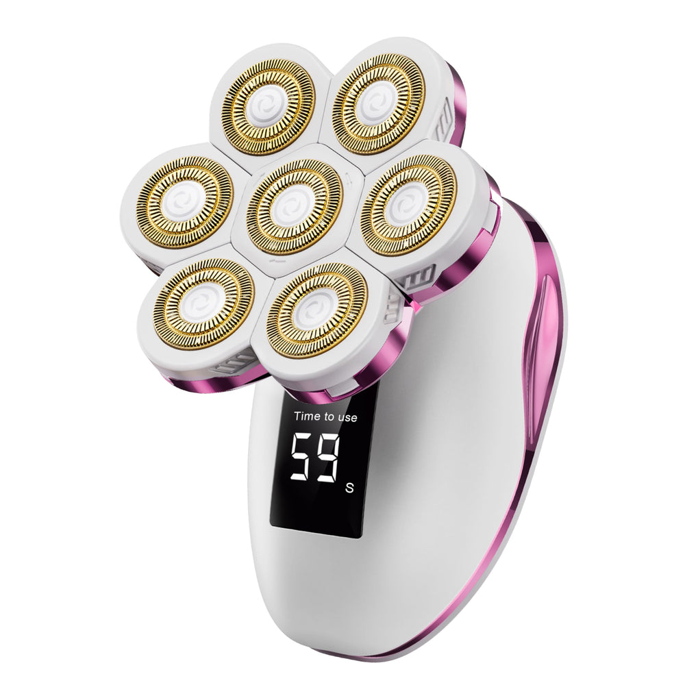 VIMC electric razor close shave with 7D tech for smooth legs.