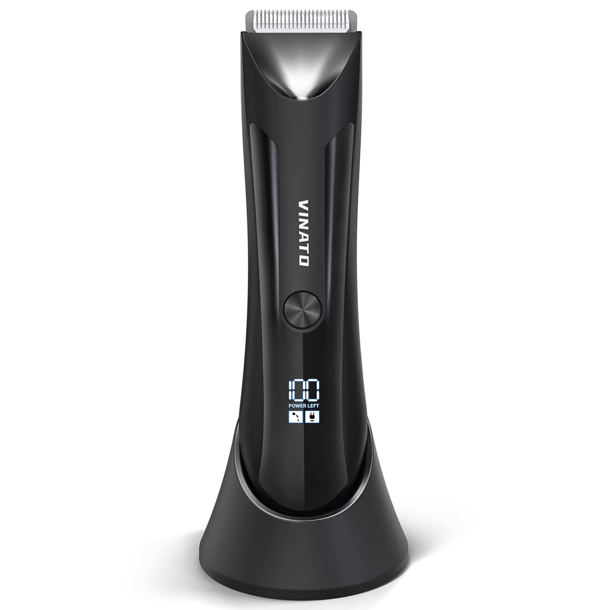 VINATO Electric Ball Trimmer front view for precise grooming and easy handling.