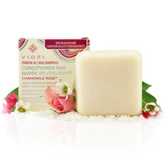 Viori barra acondicionador manzanilla-rosa con arroz: hidratación suave para cabello normal a seco.