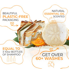 Viori Citrus Zest rice-water ingredient highlighted for a healthier-feeling scalp