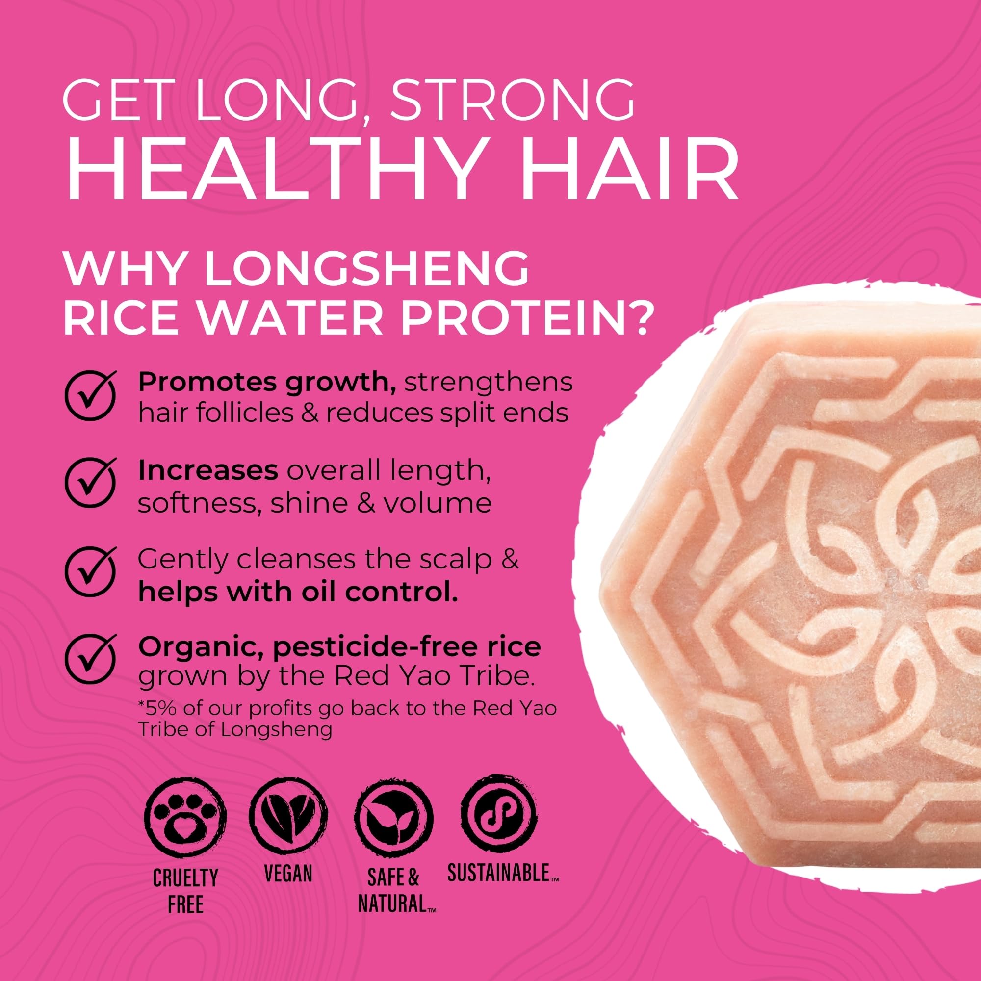 Viori Coconut Advanced Repair Conditioner Bar close-up, showcasing detangling and smoothing benefits