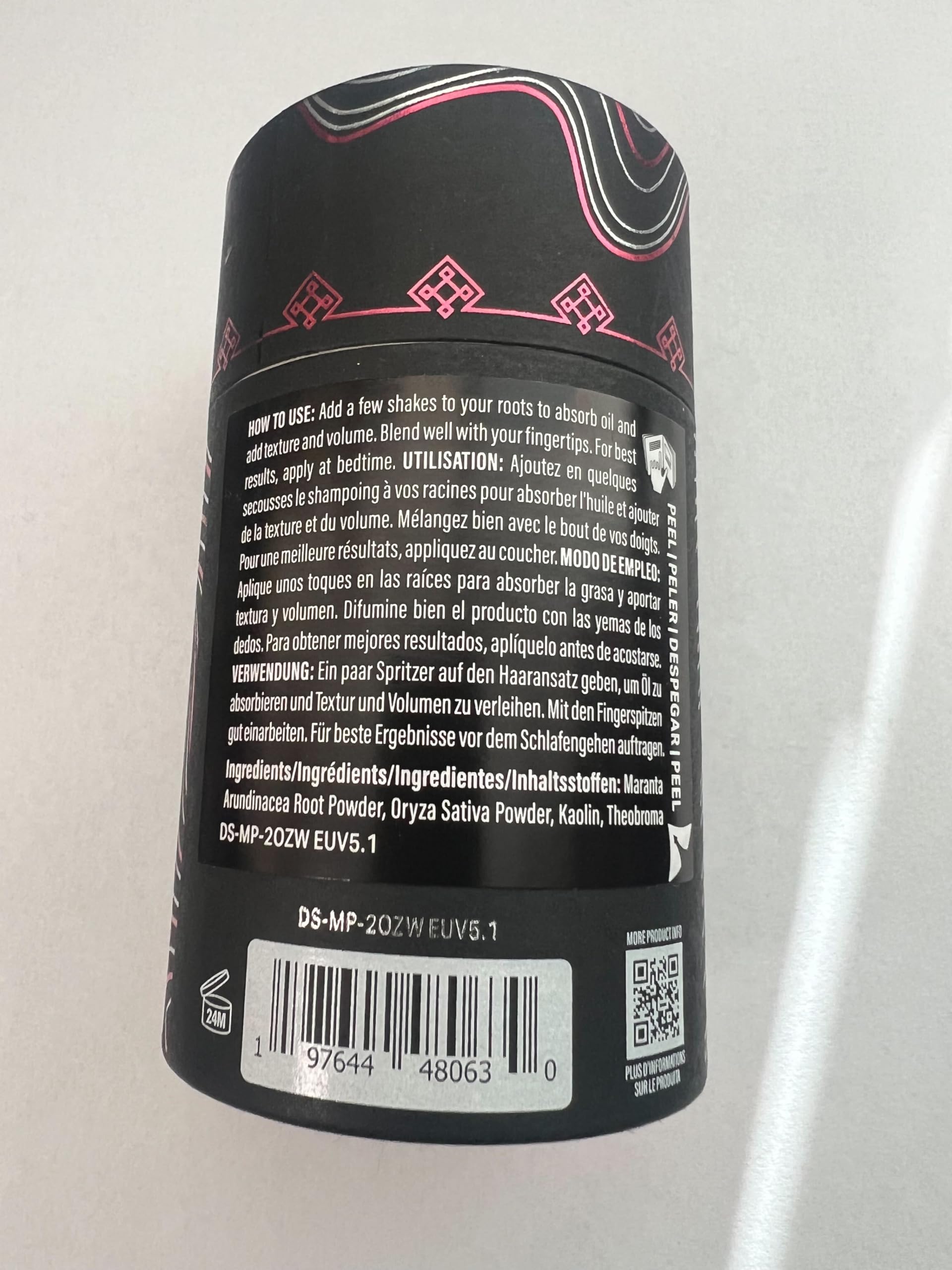 Viori finish-look after use highlights clean, voluminous texture