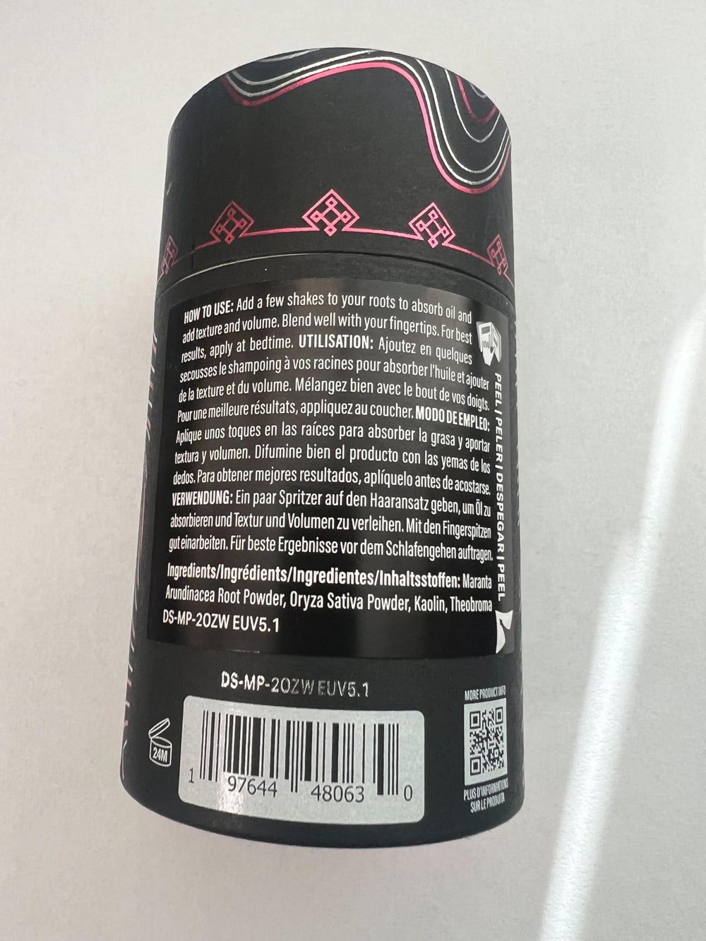 Viori finish-look after use highlights clean, voluminous texture