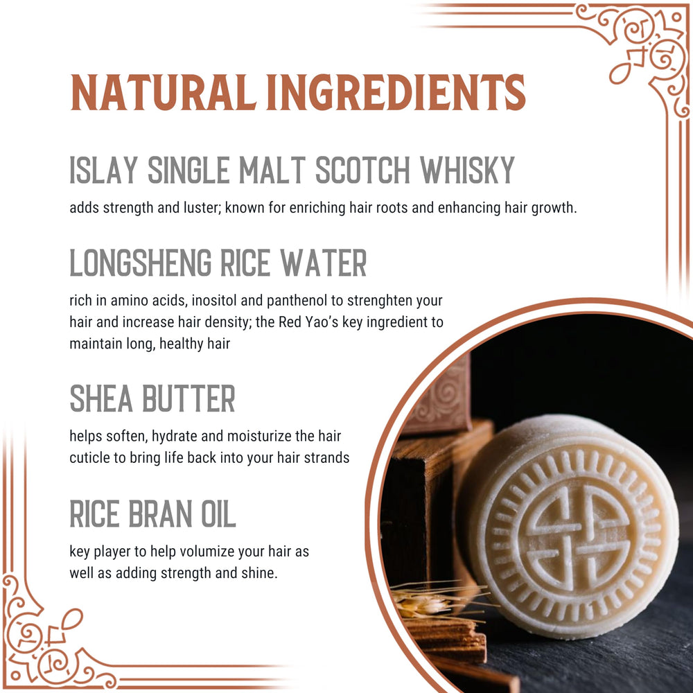 Viori Hamish & Co bottle and bar show Longsheng rice water for hydration support