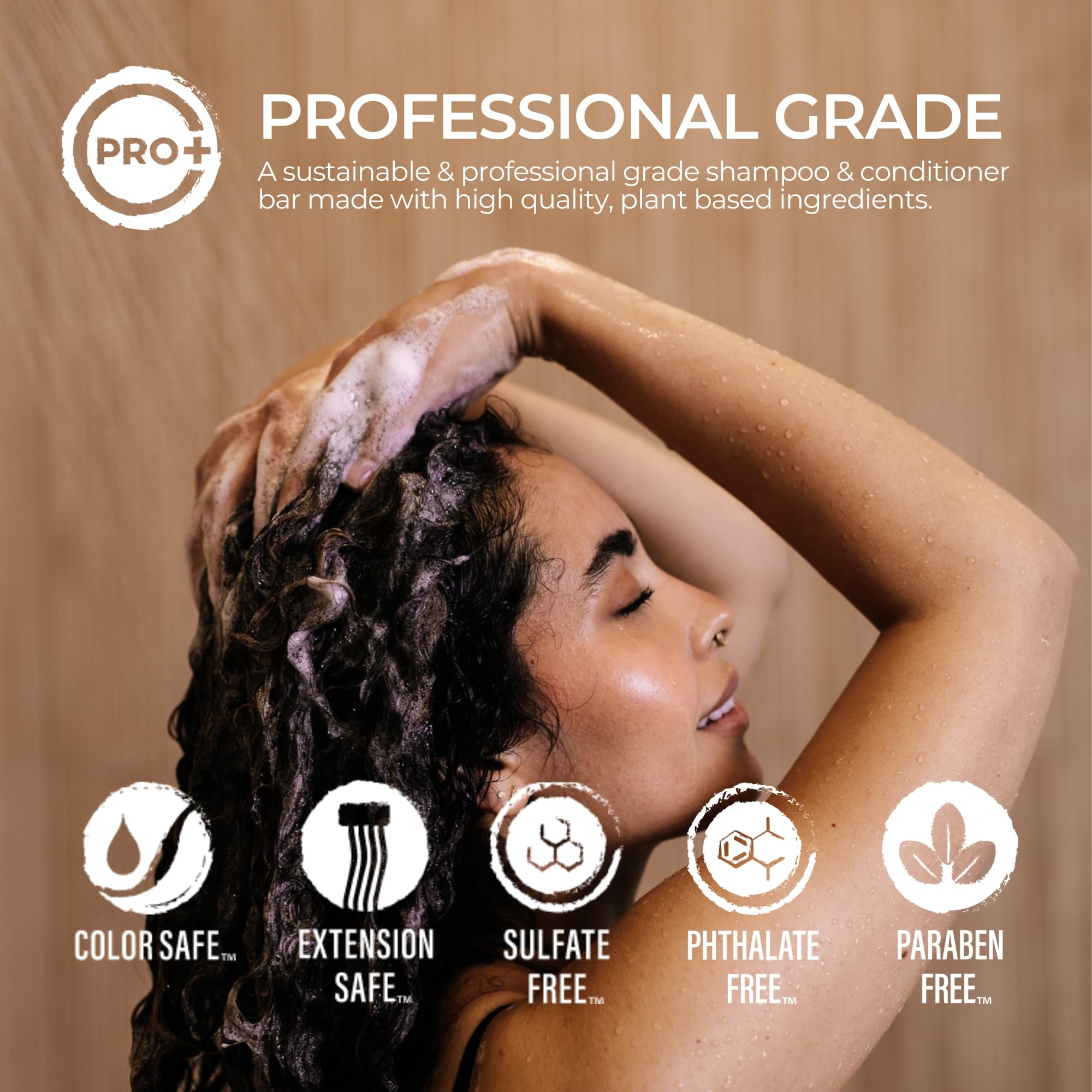 Viori Tea Tree Mint Conditioner Bar eco-packaging emphasizes sustainable choice.