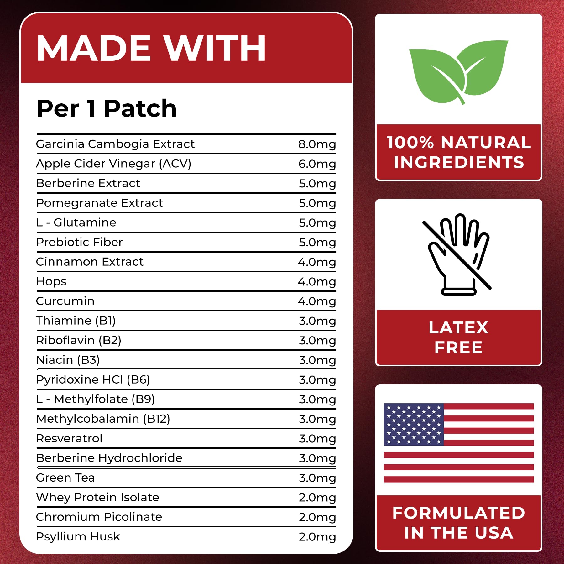 Close-up of strong, skin-friendly adhesive on VIORY patch.