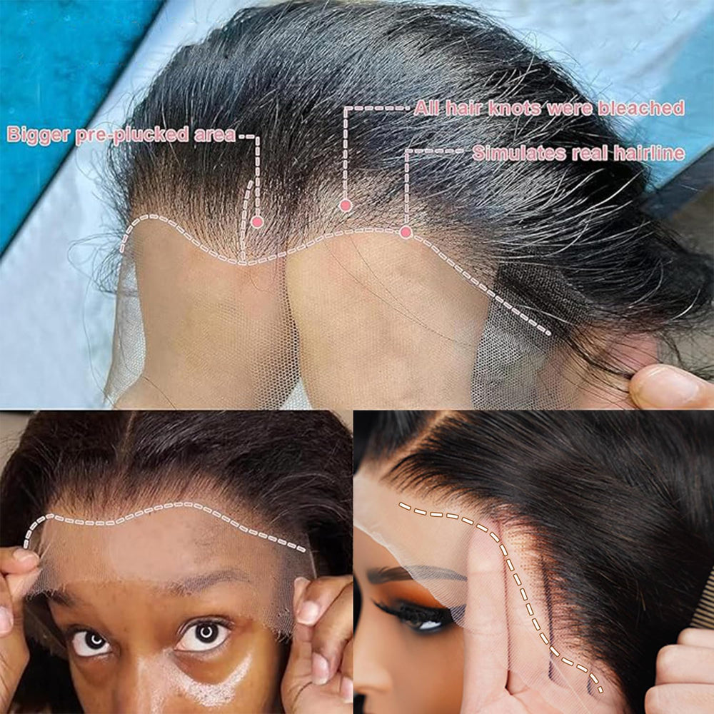 VIPPRETTY glueless cap with adjustable straps for secure fit
