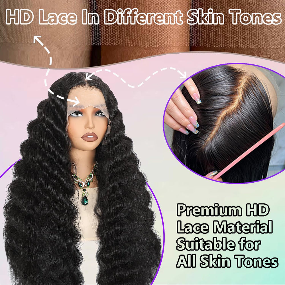 VIPPRETTY 30-inch length wig showcases dramatic deep wave and movement