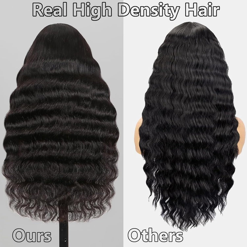 VIPPRETTY loose deep wave texture highlights soft, glamorous waves