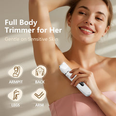Virelle cordless-electric-razor enables on-the-go trimming