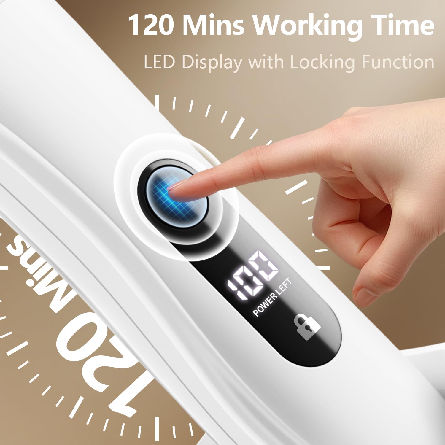 Virelle ipx7-waterproof-trimmer for wet and dry use