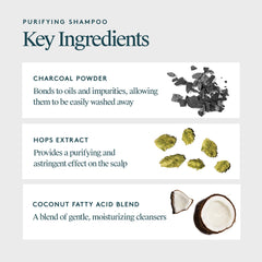 Virtue Clarifying Detox Shampoo lather demonstrates gentle cleansing.